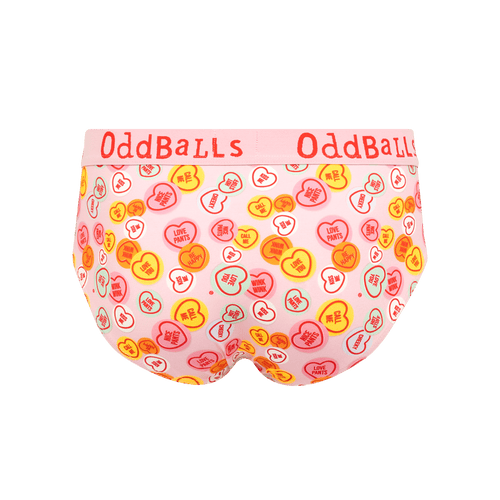 Swizzels Love Hearts - Mens Briefs