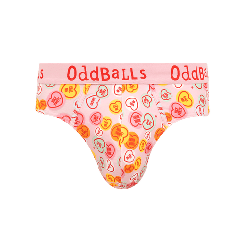 Swizzels Love Hearts - Mens Briefs