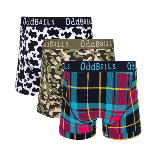 Loyal Legends Bundle - Mens Cotton Boxer Shorts 3 Pack