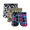Loyal Favourites Bundle - Mens Cotton Boxer Shorts 3 Pack front