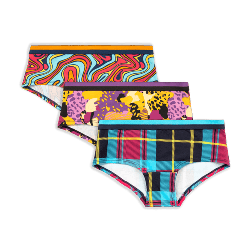 Loyal Legends Bundle - Girls Cotton Knickers 3 Pack