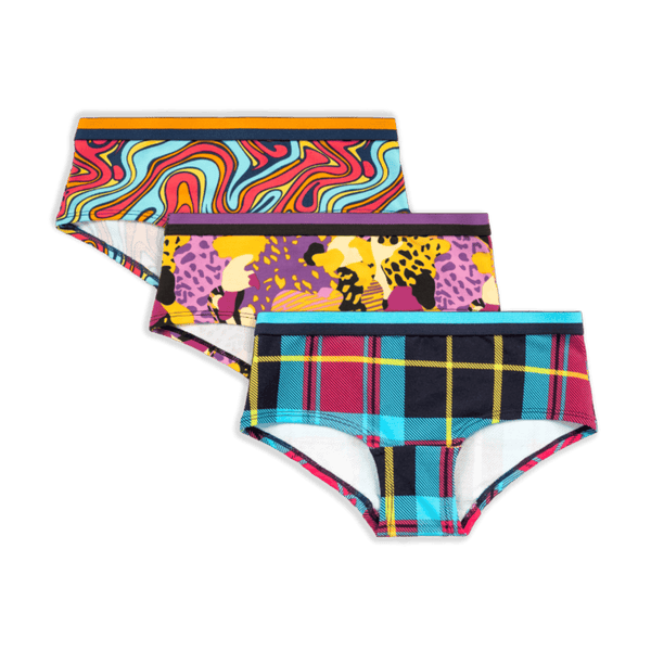 Loyal Legends Bundle - Girls Cotton Knickers 3 Pack front