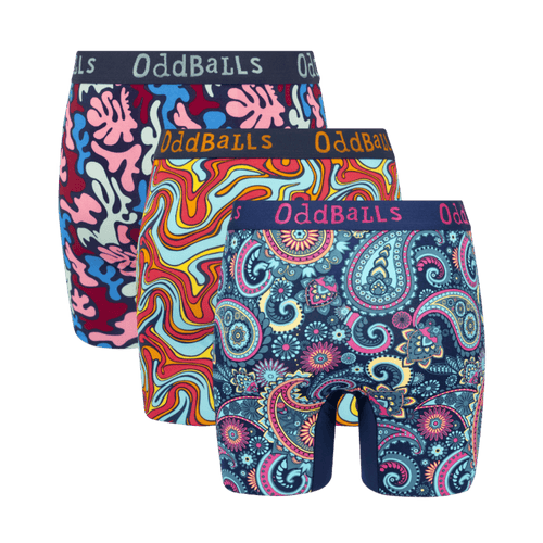 Loyal Legends Bundle - Ladies Bamboo Boxer Shorts 3 Pack