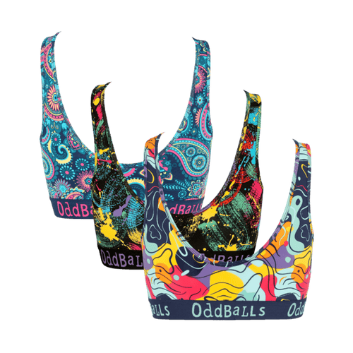 Loyal Legends Bundle - Ladies Bralette 3 Pack