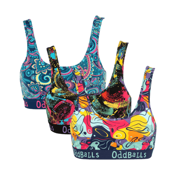 Loyal Legends Bundle - Ladies Bralette 3 Pack front