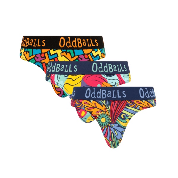 Loyal Legends Bundle - Ladies Cotton Thong 3 Pack front
