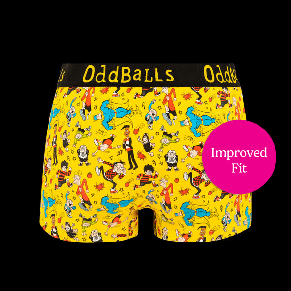 Beano Yellow - Ladies Boxers