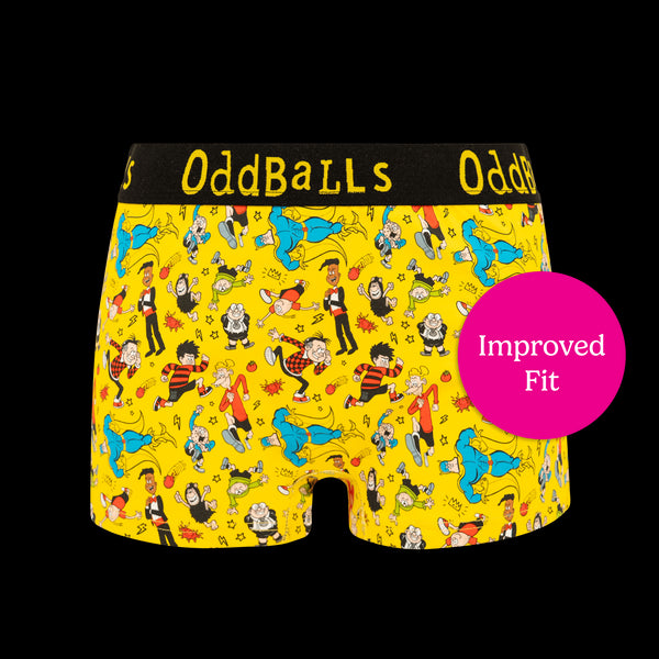Beano Yellow - Ladies Boxers