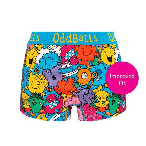 Mr Men Multi - Ladies Boxers