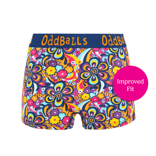Peace and Love - Ladies Boxers