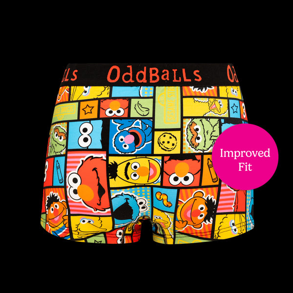 Sesame Street - Ladies Boxers