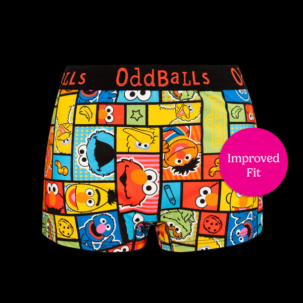 Sesame Street - Ladies Boxers