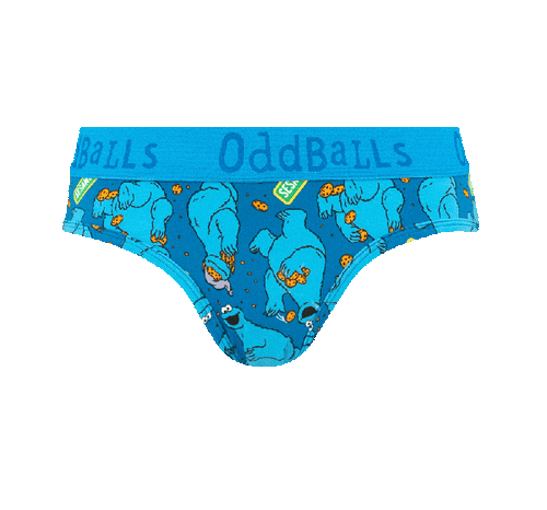 Cookie Monster - Ladies Briefs