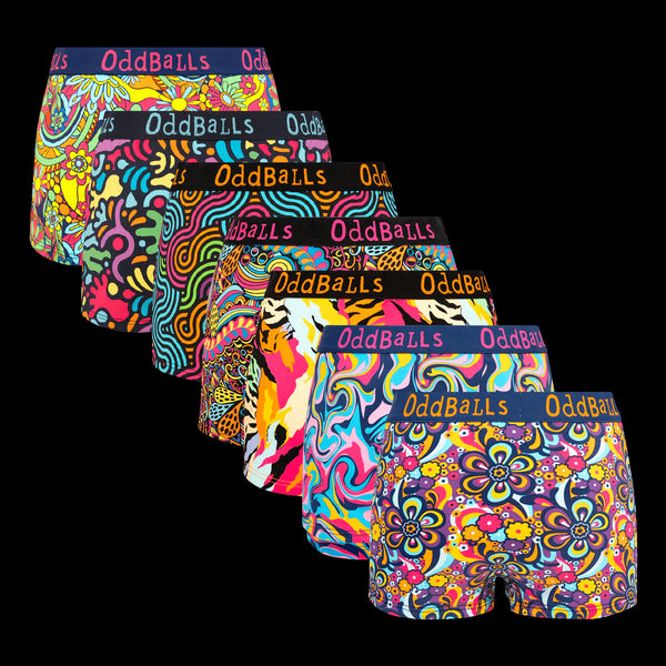 Christmas Magic Bundle - Ladies Boxer Shorts 7 Pack