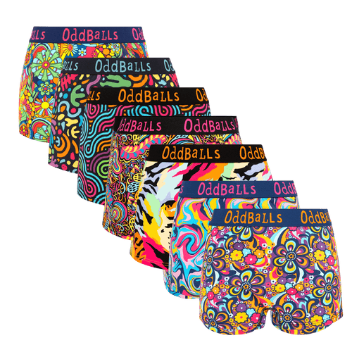 Christmas Magic Bundle - Ladies Boxer Shorts 7 Pack