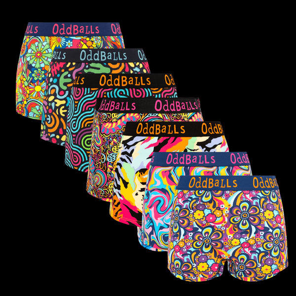 Christmas Magic Bundle - Ladies Boxer Shorts 7 Pack