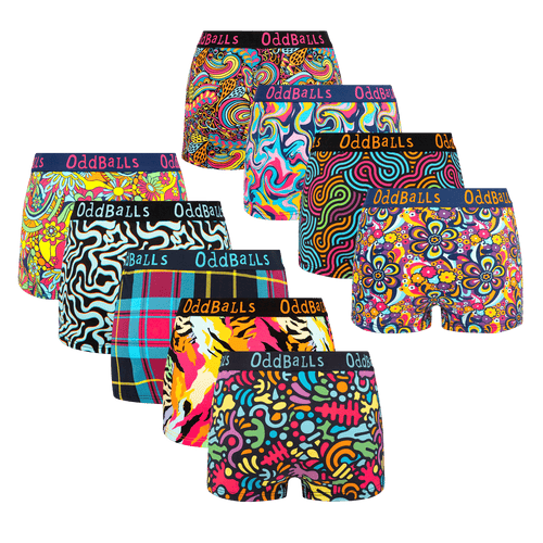 The Ultimate Haul Bundle - Ladies Boxer Shorts 9 Pack