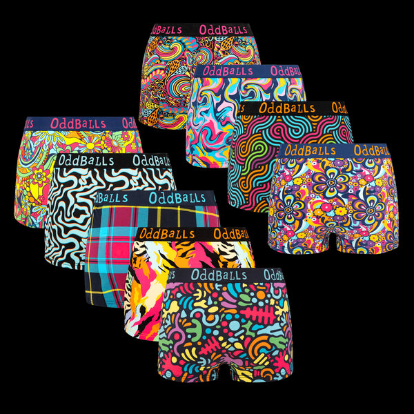 The Ultimate Haul Bundle - Ladies Boxer Shorts 9 Pack