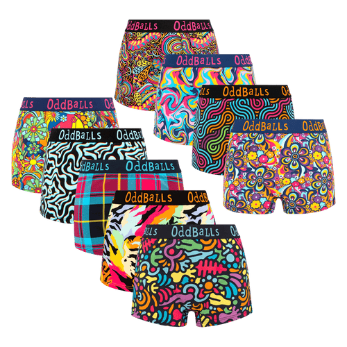 The Ultimate Haul Bundle - Ladies Boxer Shorts 9 Pack