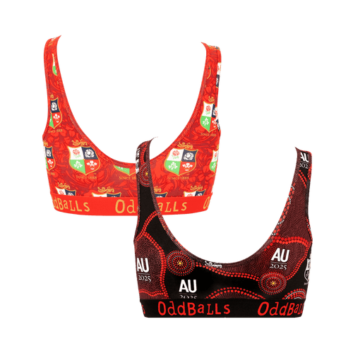 British & Irish Lions Bundle - Ladies Bralette 2 Pack Bundle