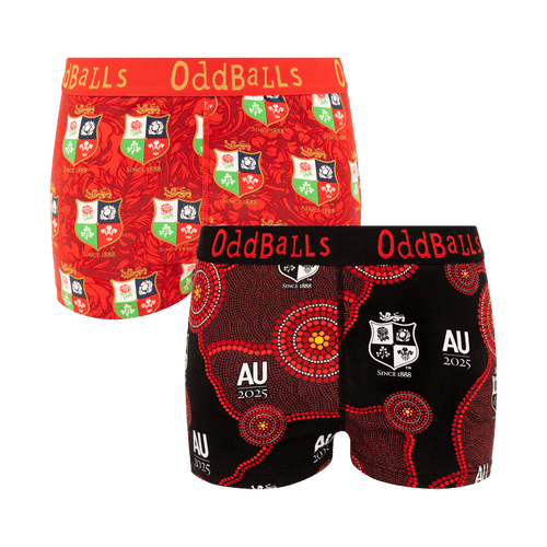 British & Irish Lions Bundle - Ladies Boxer Shorts 2 Pack