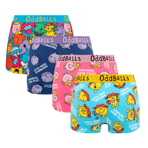 Little Miss Bundle - Ladies Boxer Shorts 4 Pack