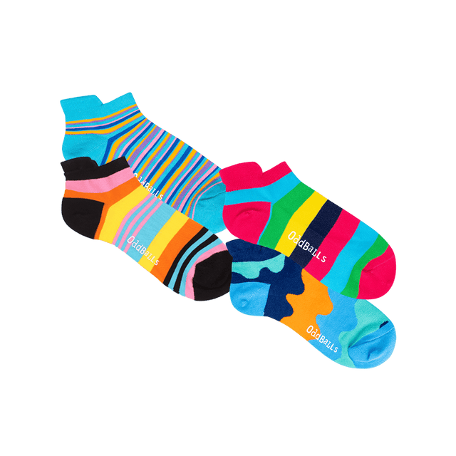 Lively Bundle - 4 Pack Ankle Sock Bundle