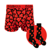 Loved Up Bundle - Mens Boxer Shorts & Sock