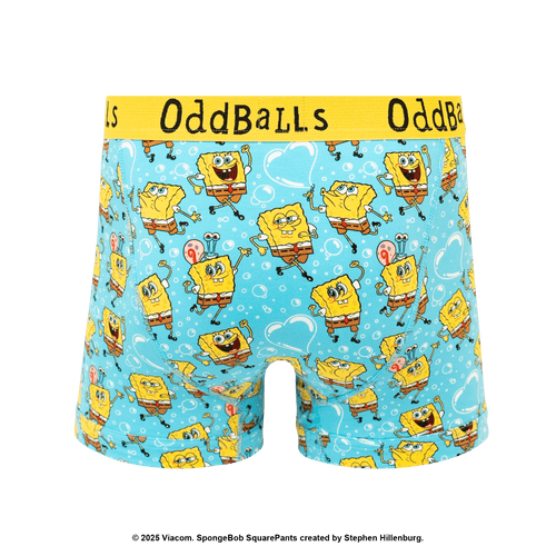 SpongeBob SquarePants Bubbles - Mens Cotton Boxer Shorts