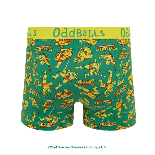 Teenage Mutant Ninja Turtles - Mens Cotton Boxer Shorts