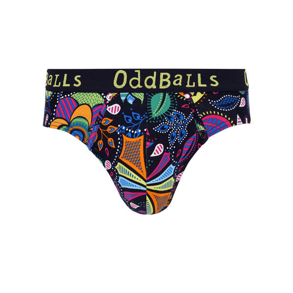 Magic Garden - Mens Cotton Briefs