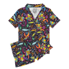 Magic Garden - Modal Women's Short Button Up Pyjamas Set