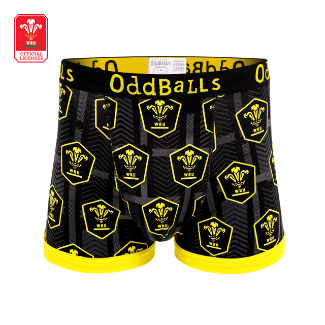 Welsh Rugby Union - Alternate - Mens Boxer Briefs