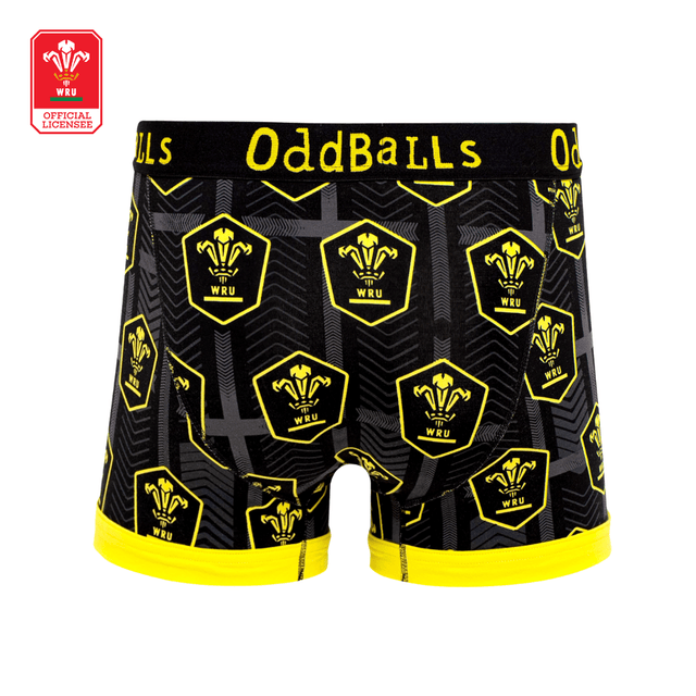 Welsh Rugby Union - Alternate - Mens Boxer Briefs