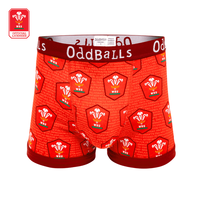 Welsh Rugby Union - Home - Mens Boxer Shorts