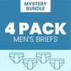 Mens Briefs Bundle - 4 Pack Mystery Box