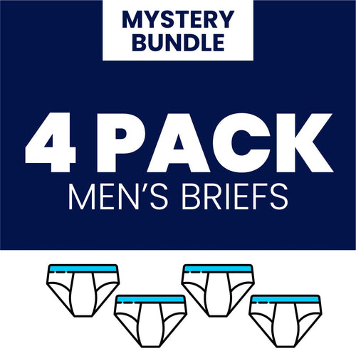 Mens Briefs Bundle - 4 Pack Mystery Bundle