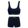 Midnight Bundle - Womens Bralette & Boxers Matching Set