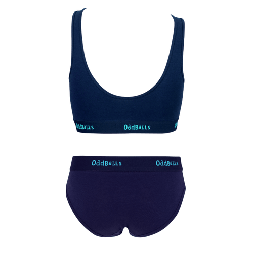 Midnight Bundle - Womens Bralette & Briefs Matching Set