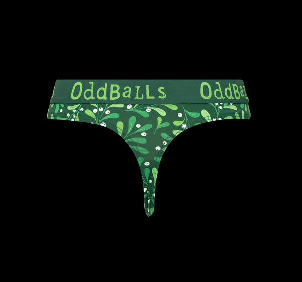 Mistletoe Bundle - Ladies Thong & Sock