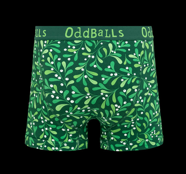 Mistletoe Bundle - Mens Boxer Shorts & Sock