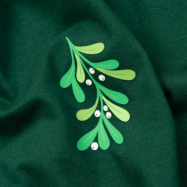 Mistletoe - Women's Short Pyjamas Set (T-Shirt & Shorts)