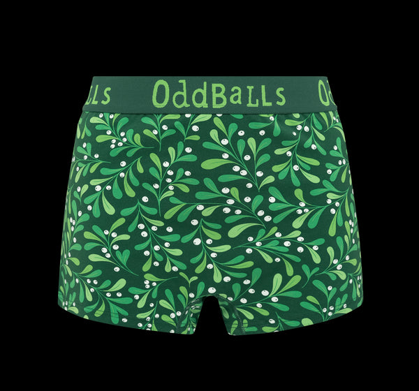 Mistletoe Bundle - Ladies Boxer Shorts & Sock