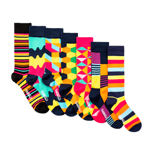 Mix & Match 7 Pack - Sock Bundle