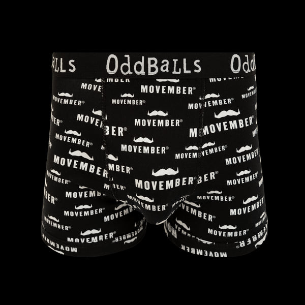 Movember - Mens Cotton Boxer Shorts