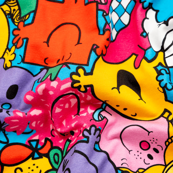 Mr Men Multi - Mens Cotton Boxer Shorts