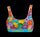 Mr Men Multi - Ladies Bralette