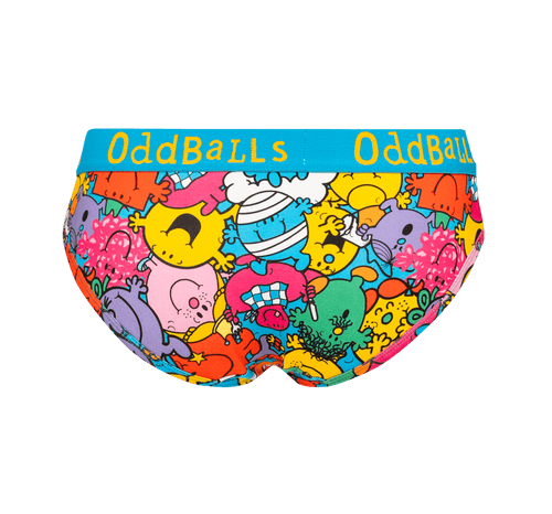Mr Men Multi - Ladies Briefs