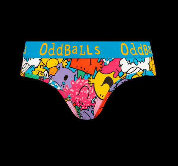 Mr Men Multi - Ladies Briefs