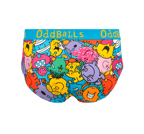 Mr Men Multi - Mens Briefs